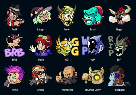 Brawlhalla Emoji Pack Dlc Digital Download Cd Key G2playnet