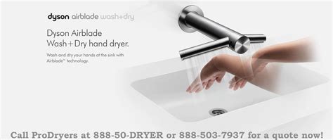 Dyson Airblade Wash+Dry (Faucet with Hand Dryer)