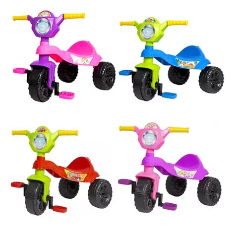 Motoca Velotrol Rodas Infantil Crian A Pedal Passeio Frete Gr Tis