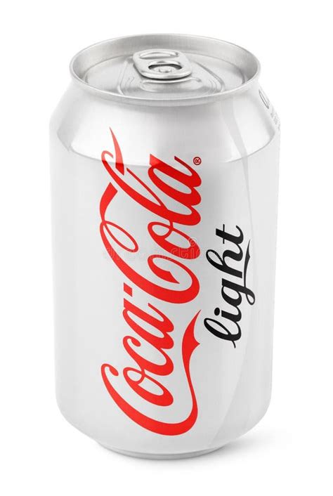 Aluminum Can Of Coca Cola Light Editorial Stock Photo Image Of