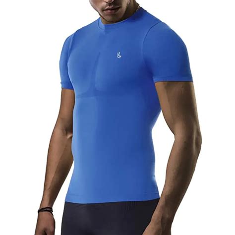 Camisa Térmica Masculina Manga Curta Lupo I Power Azul 70040