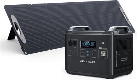 Vdl W Portable Power Station With Solar Panel W Wh Ups