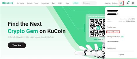 Change And Reset Kucoin Trading Password Step By Step Guide