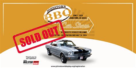 Car Show Registration | Johnstown BBQ Day