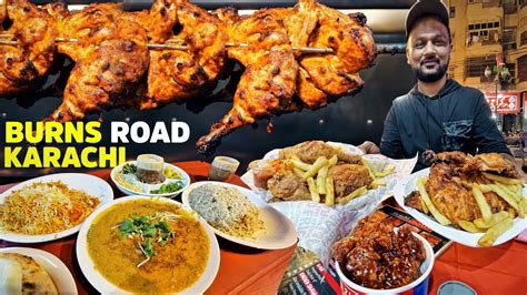 Burns Road Karachi Fried House Chargha Broast Haleem Biryani