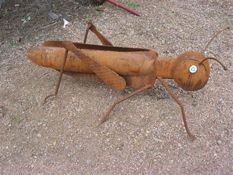 Grasshopper Metal Yard Art Metal Art Welded Welding Projects