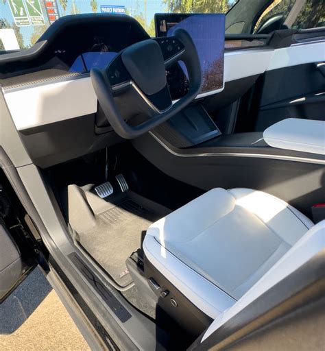 2022 2024 Tesla Model X Plaid And Long Range 3d Maxpider Floor Mats Rear Cargo Liner Ev Bandit