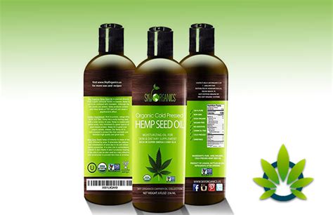 Sky Organics Organic Cold Pressed Hemp Seed Oil