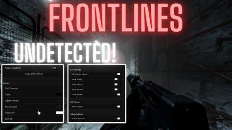 Op Roblox Frontlines Script Youtube