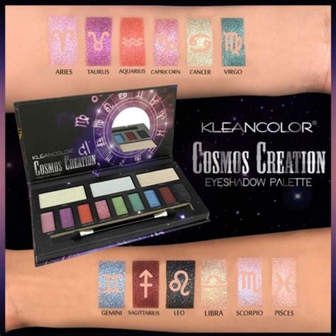 Paleta De Sombras Cosmo Creation De Kleancolor Cuotas Sin Inter S