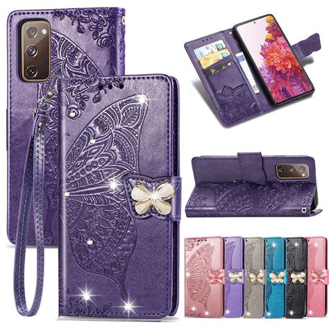 For Samsung Galaxy S20 FE 5G Fan Edition Diamond Wallet Case Phone