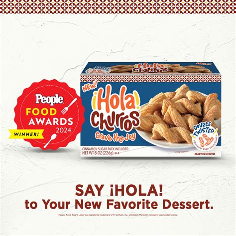 ¡hola Churros® Double Twisted Bites Wins 2024 People