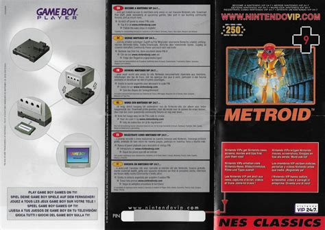 Metroid Database Metroid Nes Classics Eu Nintendovip Flyer Metroid