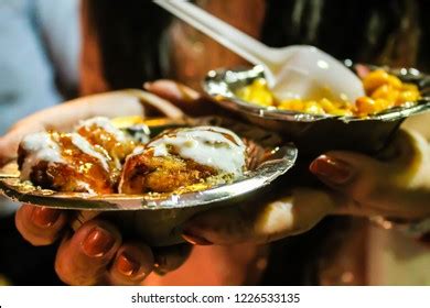 Indian Street Food Chaat Stock Photo 1226533135 | Shutterstock