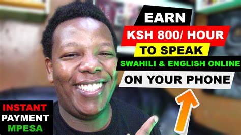 EARN KSH 800 PER HOUR TEACHING SWAHILI AND ENGLISH ONLINE ON YOUR PHONE