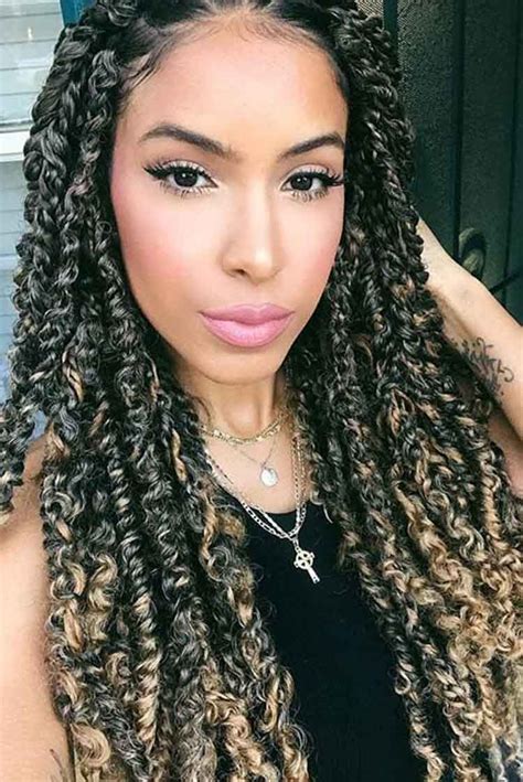 Beautiful Passion Twists Braids Hairstyles Hairdo Hairstyle