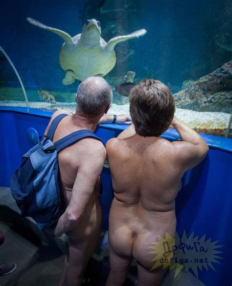 女性を含むヌーディスト団体が全裸で水族館に現れ話題に・・・（画像） ポッカキット