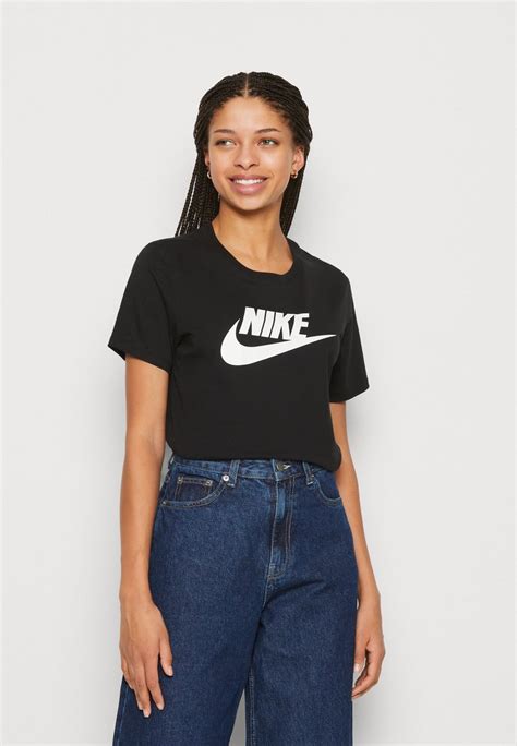 Nike Sportswear Tee T Shirts Print Black Sort Zalando Dk