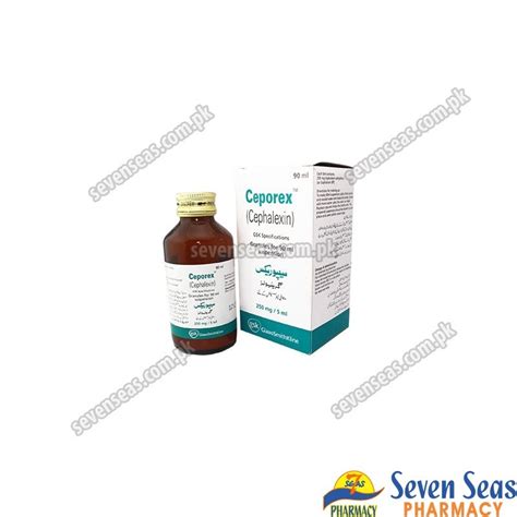 Ceporex Syp 250mg5ml 60ml Seven Seas Pharmacy Pakistan Online