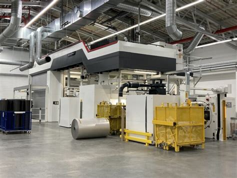 Neue Flexodruckmaschine für den Standort Konzell Flexo Tief Druck