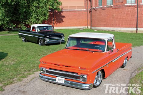 1966 And 1964 Chevy C10 Double Whammy Custom Classic Trucks