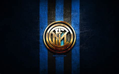 Fc Internazionale Inter Milan Fc Logo Creative Art Blue Black