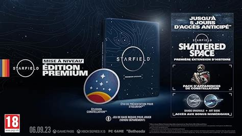 Bethesda Starfield Edition Premium Mise A Niveau Xbox Series X S