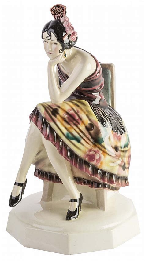 Sold Price Josef Lorenzl For Goldscheider Vienna Figure