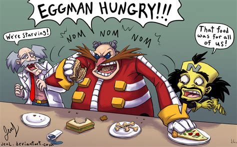 Dinner With Eggman By Jenl On Deviantart