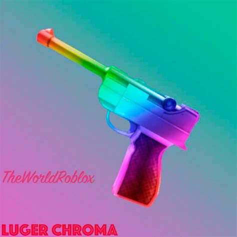 Roblox Murder Mystery 2 Luger Chroma Warszawa Kup Teraz Na Allegro