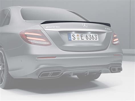 Hodoor Performance Carbon Fiber Trunk Spoiler 63 AMG Style For Mercedes