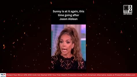 The View S Sunny Hostin S Racism Lies Get Burnt To A Crisp Chad Caton