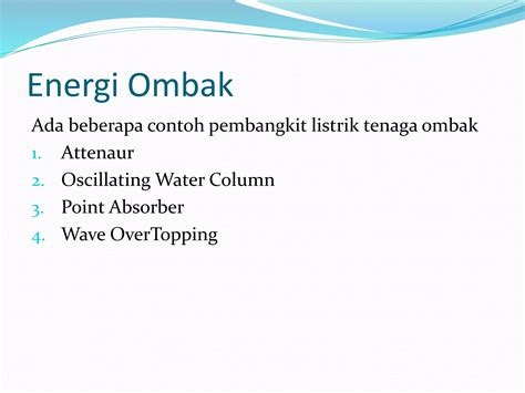 Energi Gelombang Laut Ppt