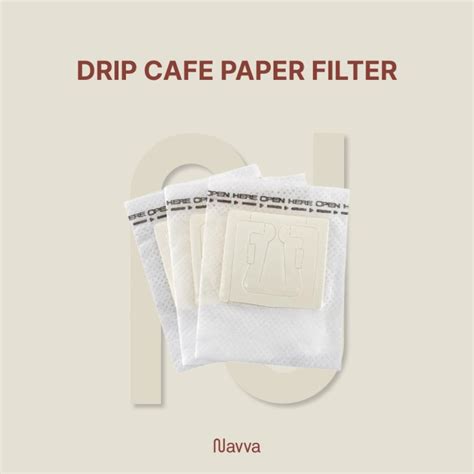 Jual Pcs Filter Paper Coffee Drip Bag Kertas Penyaring Saring Kopi