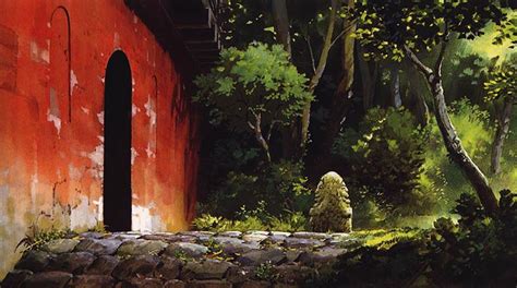 Spirited Away 2001 Background Design Studio Ghibli Anime Scenery