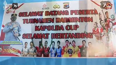 Polda Ntt Turnamen Badminton Dalam Rangka Hut Bhayangkara Ke Kapolda