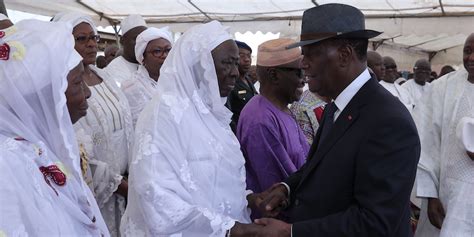 Obsèques de feu El Hadj COULIBALY Bafao Premier Vice Président de la