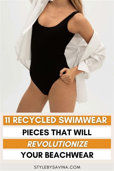 11 Best Sustainable Recycled Swimwear Pieces For Summer 2023