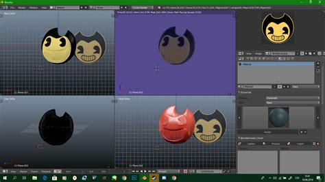 Blender Bendy Wip 1 By Greenybon On Deviantart