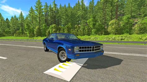 Beamng Drive Mph Epic Crashes Spike Strip Crashes Youtube