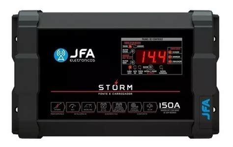 Fonte Carregador Jfa 150a Bivolt Storm Medidor Cca Parcelamento