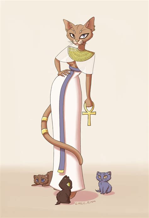 Bastet, the Egyptian goddess of cats and... - little-rinn | Egyptian ...