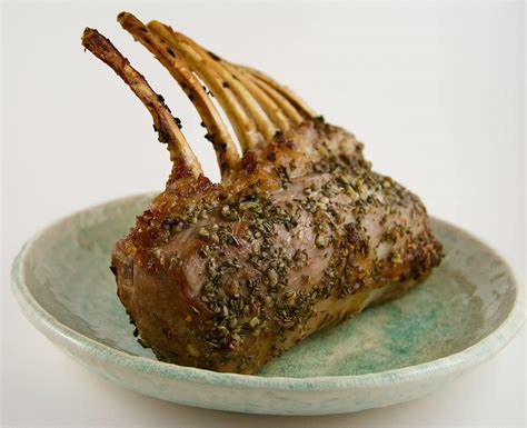 Roasted Rack Of Lamb With Anchovies And Rosemary The Culinary Chase