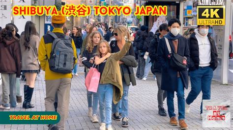 4k hdr japan travel Walk in Shibuya 渋谷 Tokyo japan Relaxing