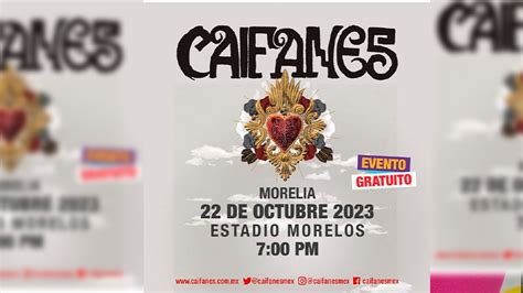 Anuncia Bedolla Concierto Gratuito De Caifanes