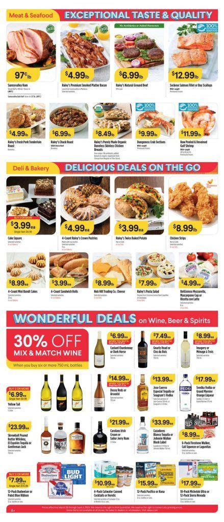 Raley S Supermarkets Weekly Ad Mar Apr