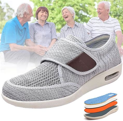 Extra Wide Fit Diabetic Shoes Orthopedic Shoes For Women Medical Shoes