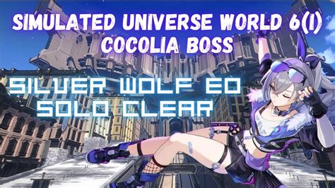 Honkai Star Rail Simulated Universe World Level Cocolia Boss