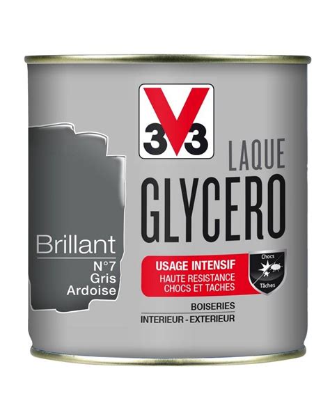 PEINTURE LAQUE GLYCERO BRILLANT BLANC 2 L