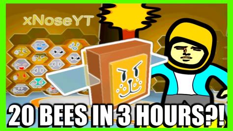 I Got Bees In Hours Roblox Bee Swarm Simulator Noob To Pro